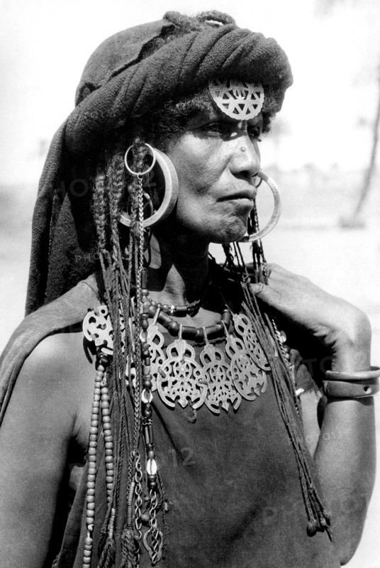 afrique, libye, portrait de femmes, 1920 1930