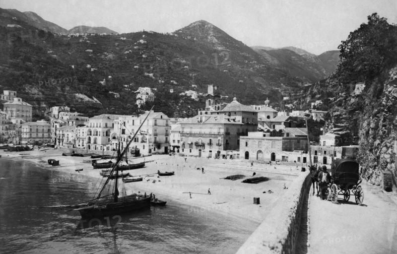 italie, campanie, mineurs, vue de mineurs, 1900 1910
