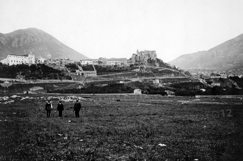 europe, italie, sicile, palerme, carini, panorama, 1910 1920