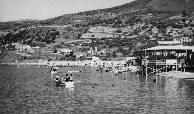 europa, italie, calabre, vibo valentia, plage de vibo marina, 1910 1920