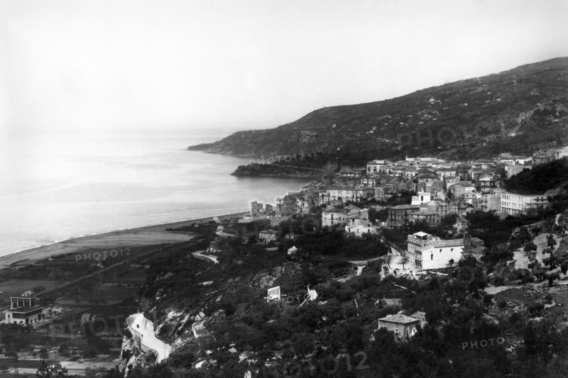 europe, italie, calabre, cetraro, panorama, 1930 1940