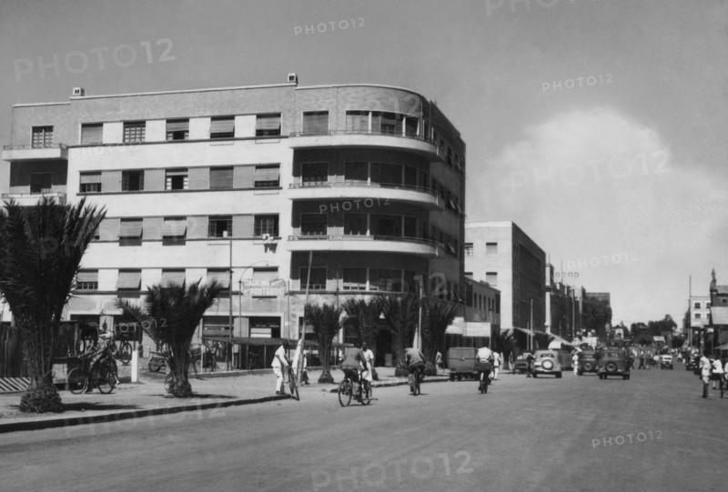 afrique, eritrea, asmara, corso italia, 1920 1930