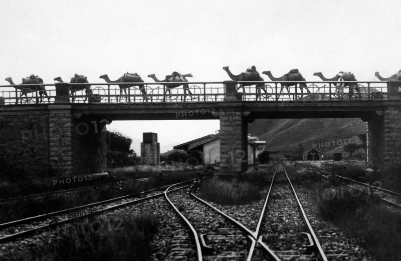afrique, eritrea, cheren - agordat line flyover, 1920