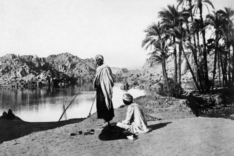 afrique, égypte, aswan, années 1920 1930
