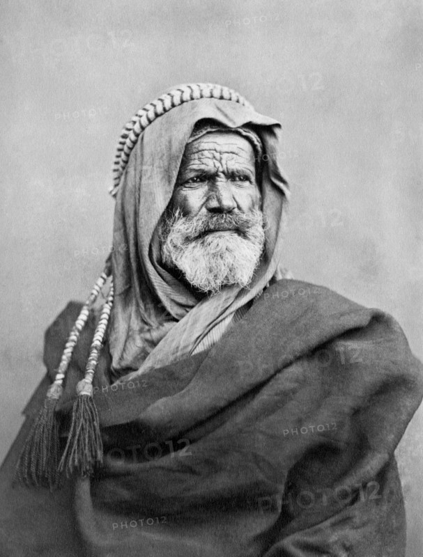 afrique, égypte, le caire, bédouin, rais, 1878