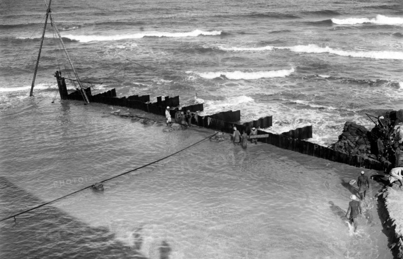 afrique, égypte, alexandrie, rue corniche le long de la mer, 1932
