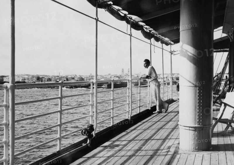 afrique, somalie, mogadishu, vue du bureau de poste, 1920 1930