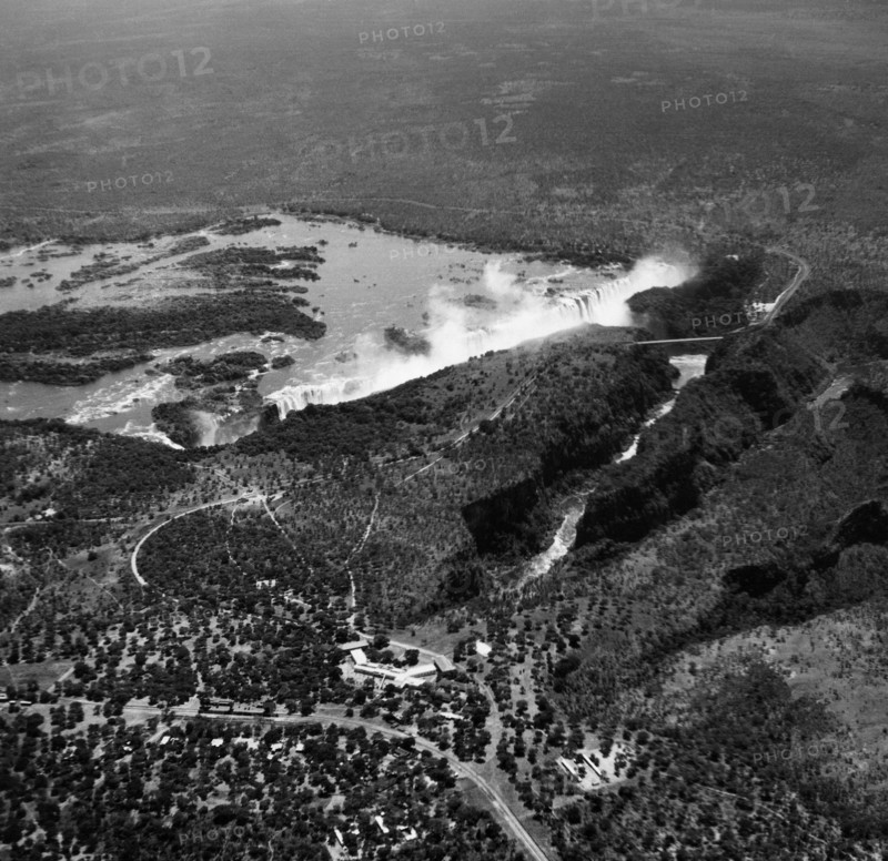 afrique, rhodésie, chutes de la victoire sur le fleuve zambezi, 1920 1930