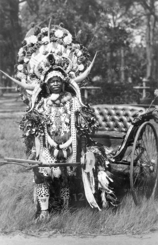 afrique, afrique du sud, durban, un garçon de rikshaw, 1930 1940