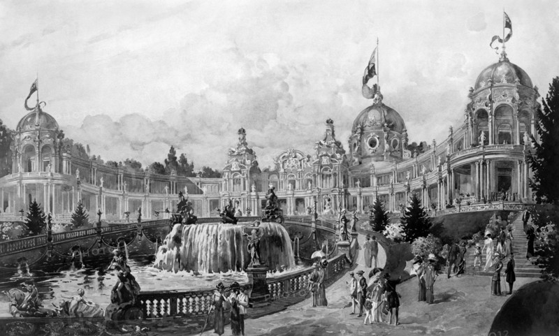 europe, italie, turin, structure d'exposition, 1911