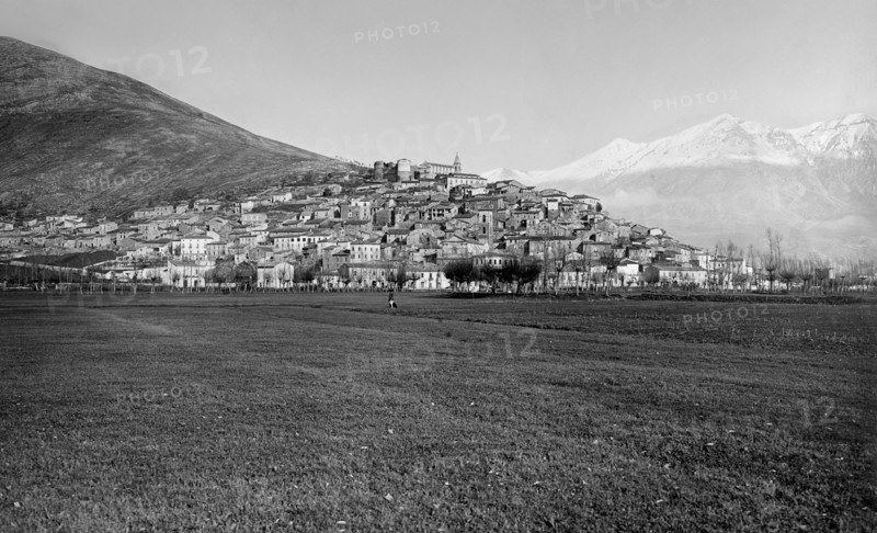 europe, italie, abruzzes, scurcula marsicana, panorama, 1930 1940