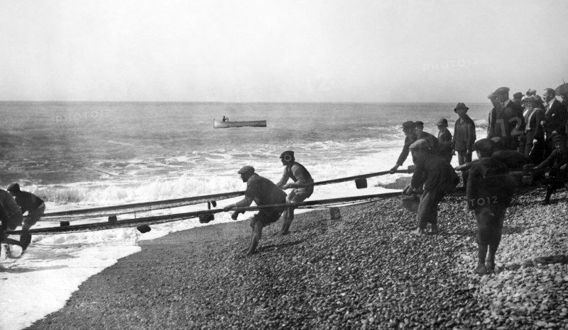 pêcheurs, bordighera, ligurie, italie 1920