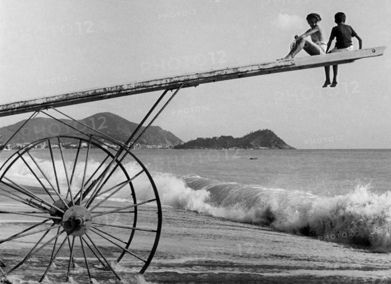 plage de fcavi di lavagna, ligurie, italie 1920 1930
