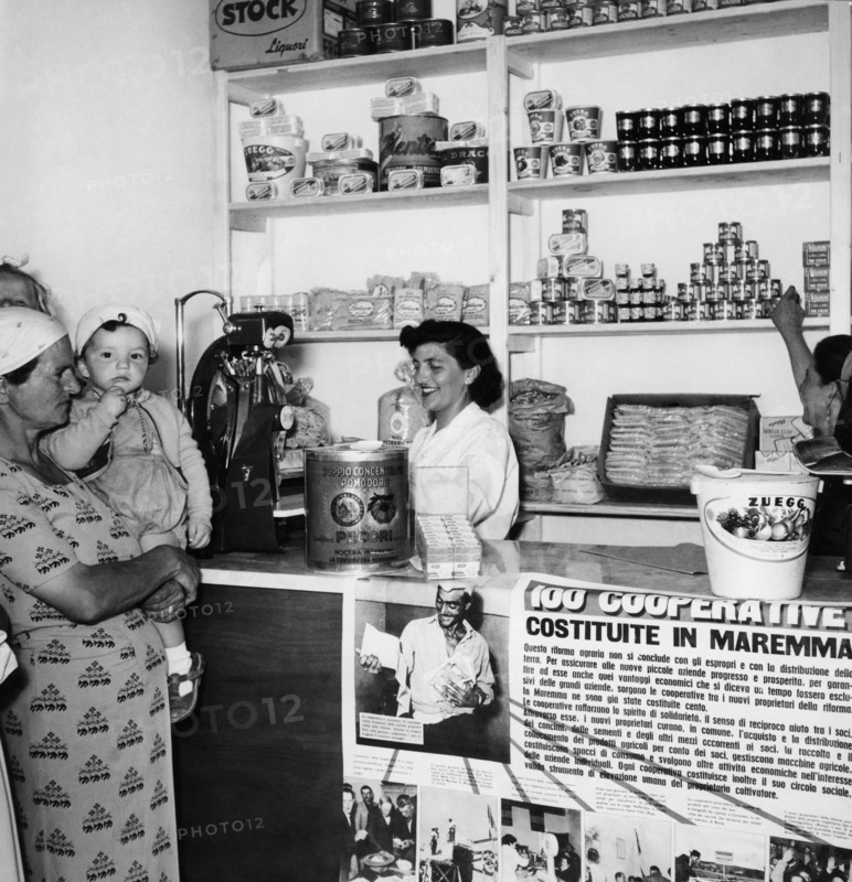 coopératives, maremma, toscane 1955
