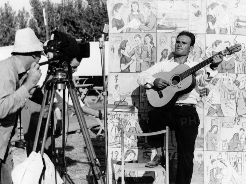 italie, lombardie, gonzaga, fiera millenaria, rencontre de chanteurs de rue, 1958