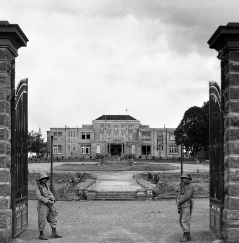 afrique, éthiopie, addis abeba, le siège du gouvernement, 1920 1930