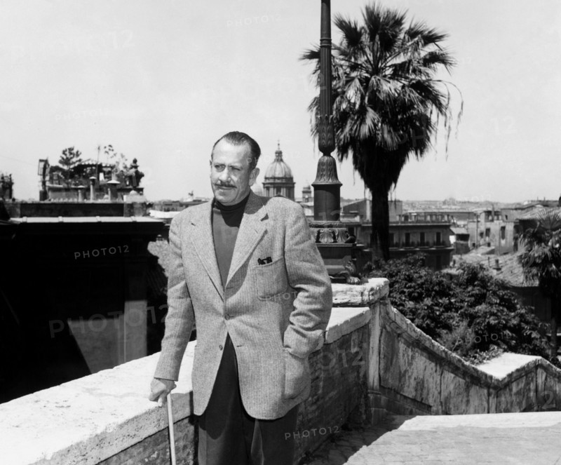 portrait de john steinbeck à rome, 1964