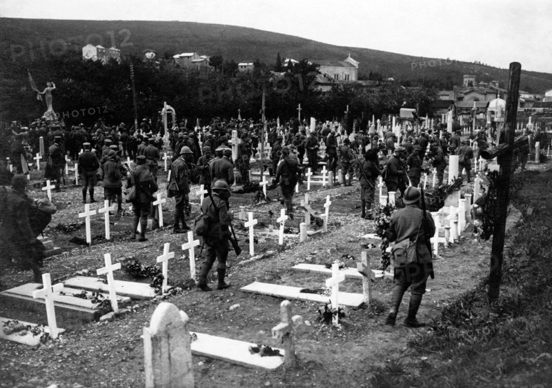 guerre, cimetière militaire de sdraussina, monte san michele, isonzo, 1915 1918