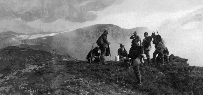 troupes alpines italiennes, 1915-18