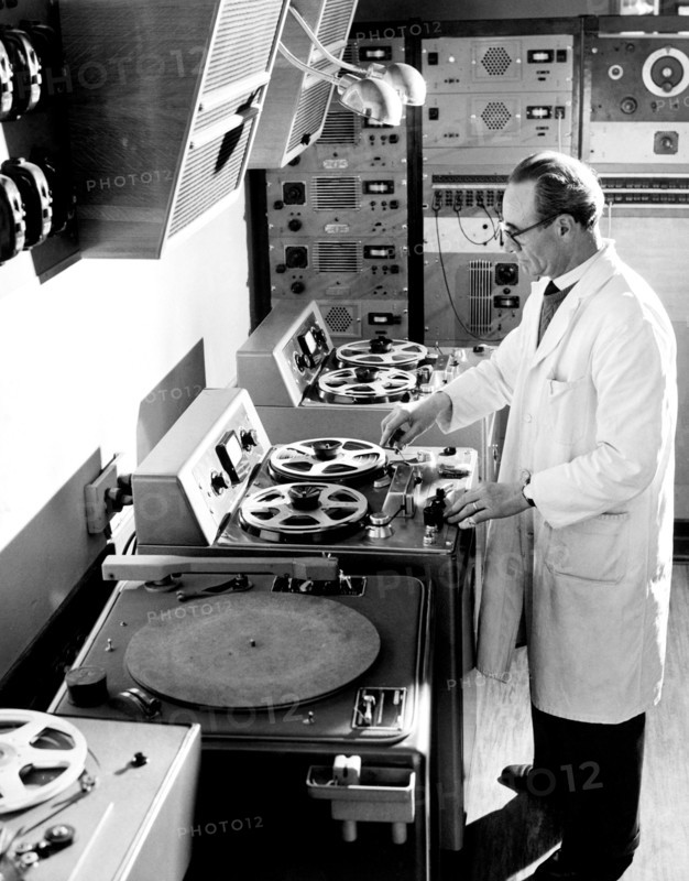 étape d'assemblage de la bande, 1961