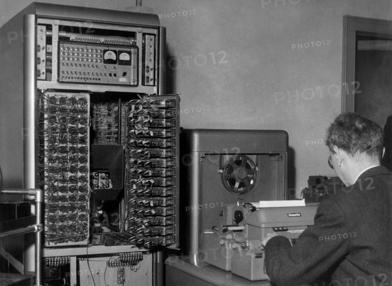 calculateur électronique au polytechnique de milan, 1955