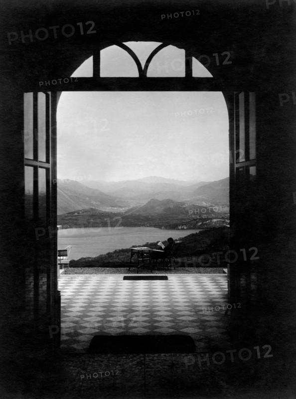 hôtel avec vue sur mottarone, 1920