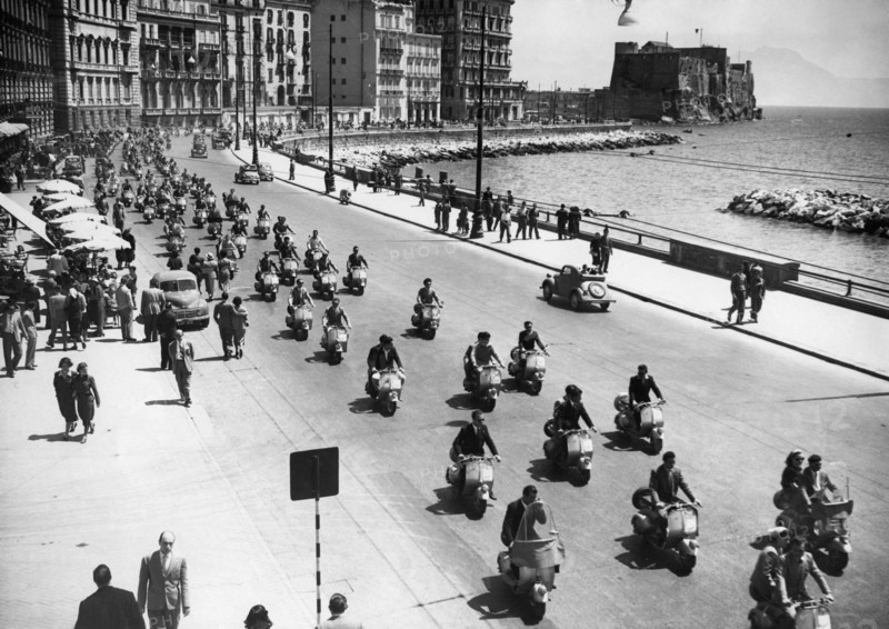 rallye wasp à naples, 1950-1960