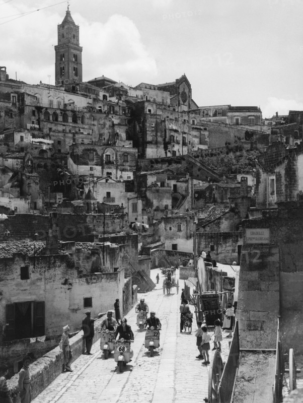 croisement de matera avec vespa, 1958
