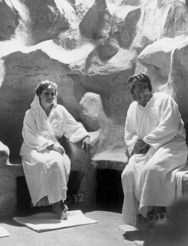 cures thermales dans une grotte, 1950-1960