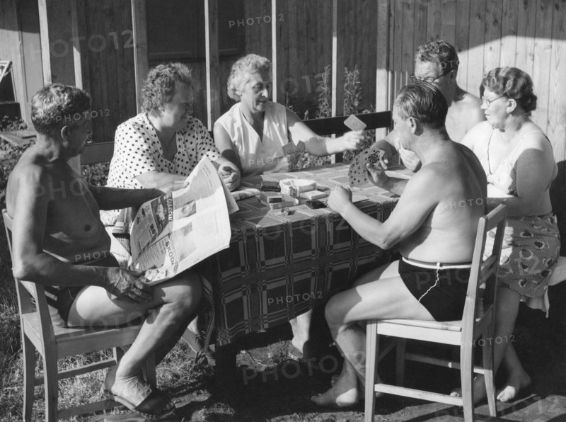 village touristique en autriche, 1962