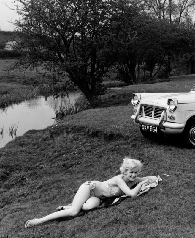 triumph herald convertible, 1959