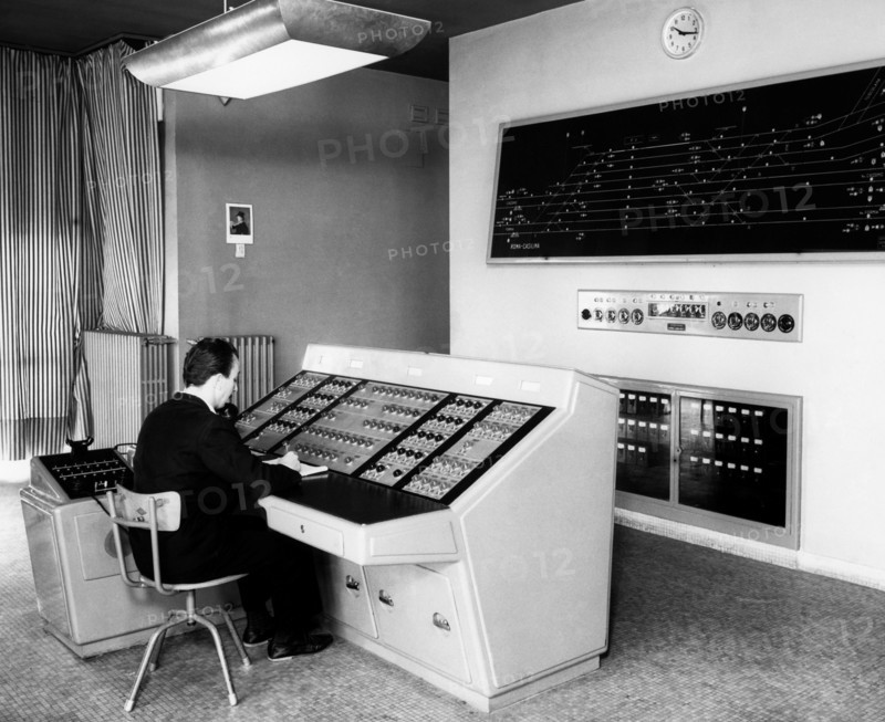 itinéraires de la cabine leve à roma casilina, 1955