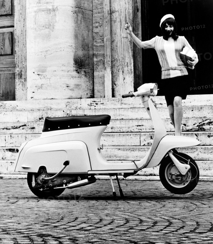 scooter, scooter lambretta et modèle, 1967