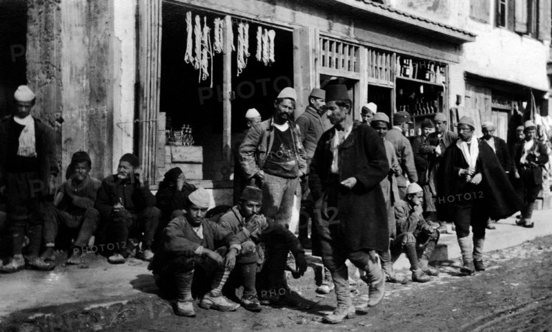 Shops in Valona. Albania. 1920-30