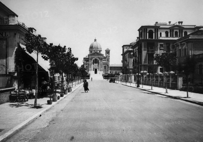 Lazio. viale marina. ostia. 1920-30