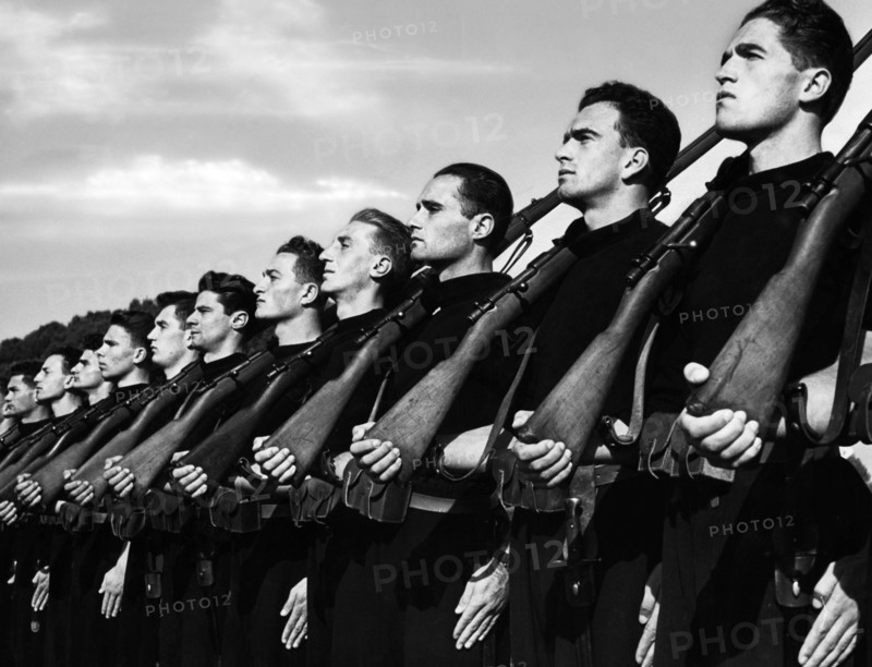Italy. Rome. academics awaiting command. 1939