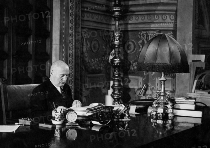 Benito Mussolini. 1940