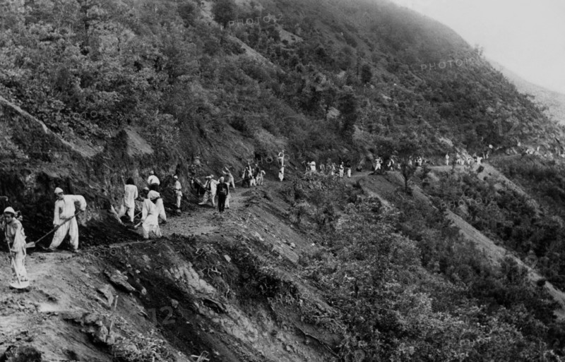 Road Scutari - Puca - Kukes. 1940
