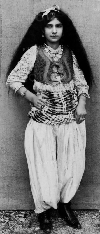 Catholic Woman Of Mirdite. Albania. 1900