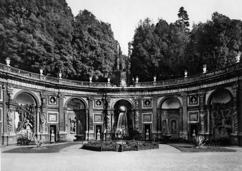 Lazio. Frascati. La Fontana Di Atlante Di Villa Aldobrandini. 1910-20