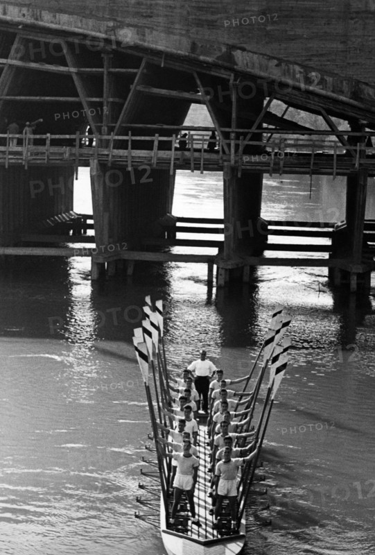 Italy. Rome. University City. Rowing School. 1939