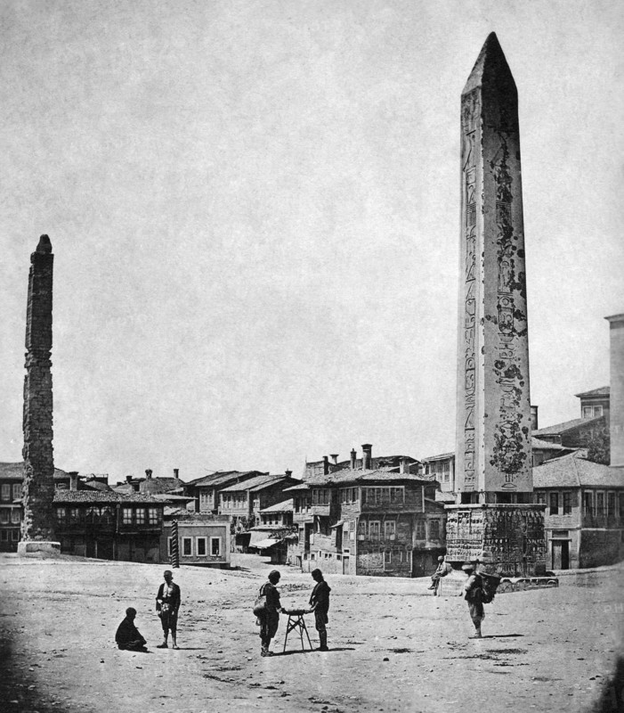 Turkey. Constantinople. Theodorian Hippodrome And Heliopolis Obelisk. 1900