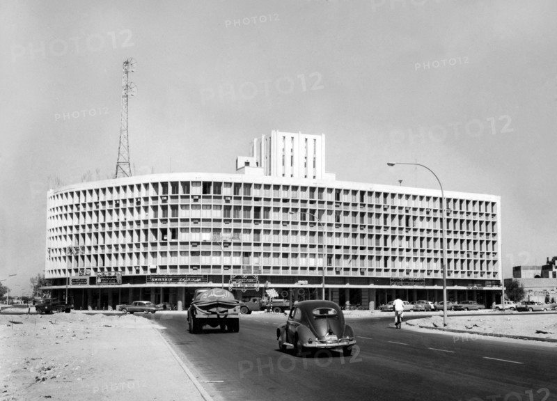 Asia. Kuwait. Al Kuwait. A Modern Building. 1960