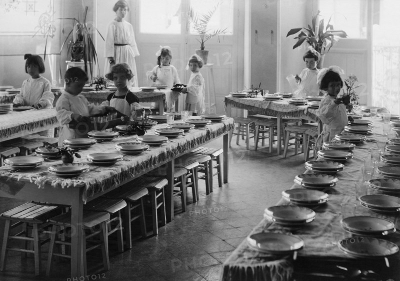 Montessori Kindergarten. Naples 1920-30