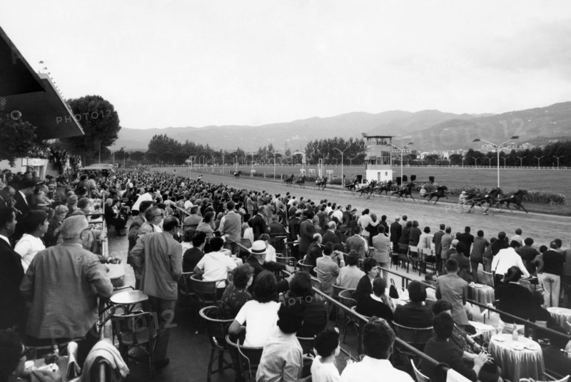 Sesana Racecourse. Montecatini Terme. Tuscany. Italy 1969