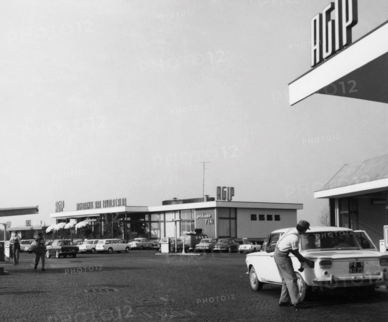 Agip Service Area. Secchia Est. 1965