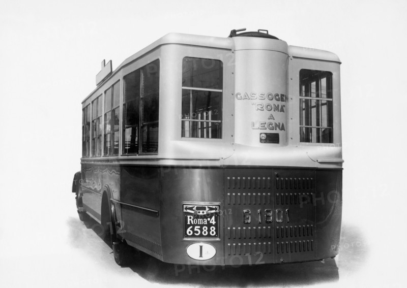 Bus With Gas-producer. 1935