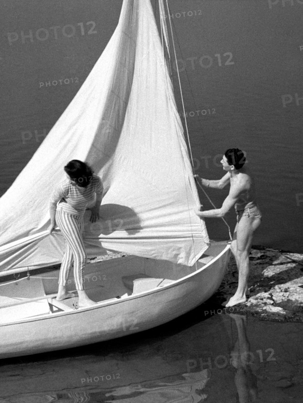 Sailboat With Pirelli Hull. 1961