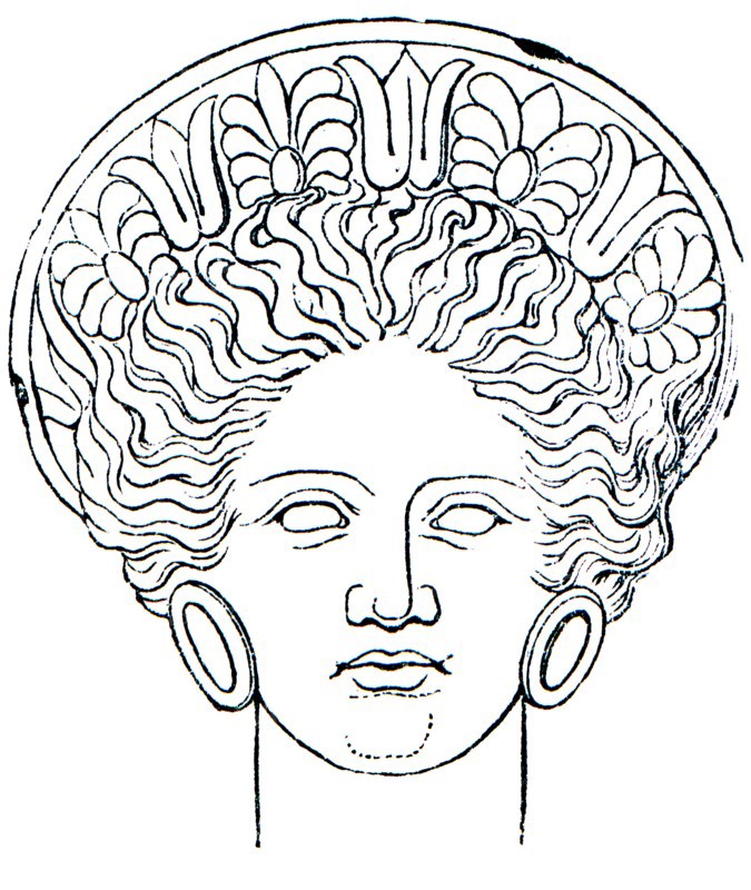 Women's haircut, Ancient Greece.