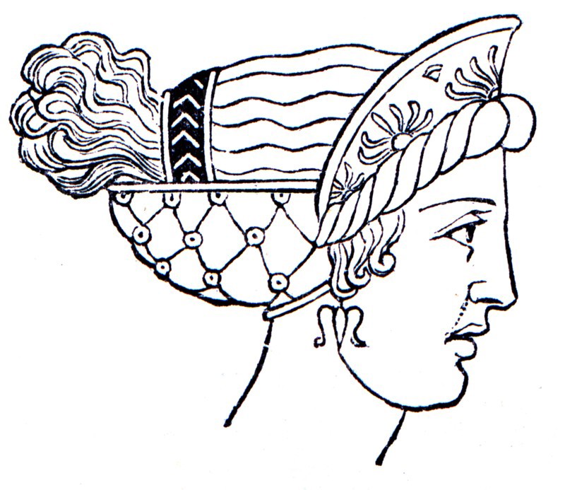 Women's haircut, Ancient Greece.